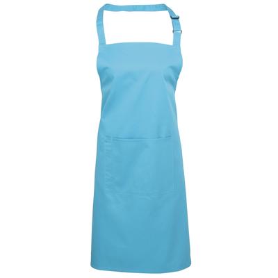 Premier Ladies/Womens Colours Bip Schürze mit Tasche (2er Pack) (Türkis) Image