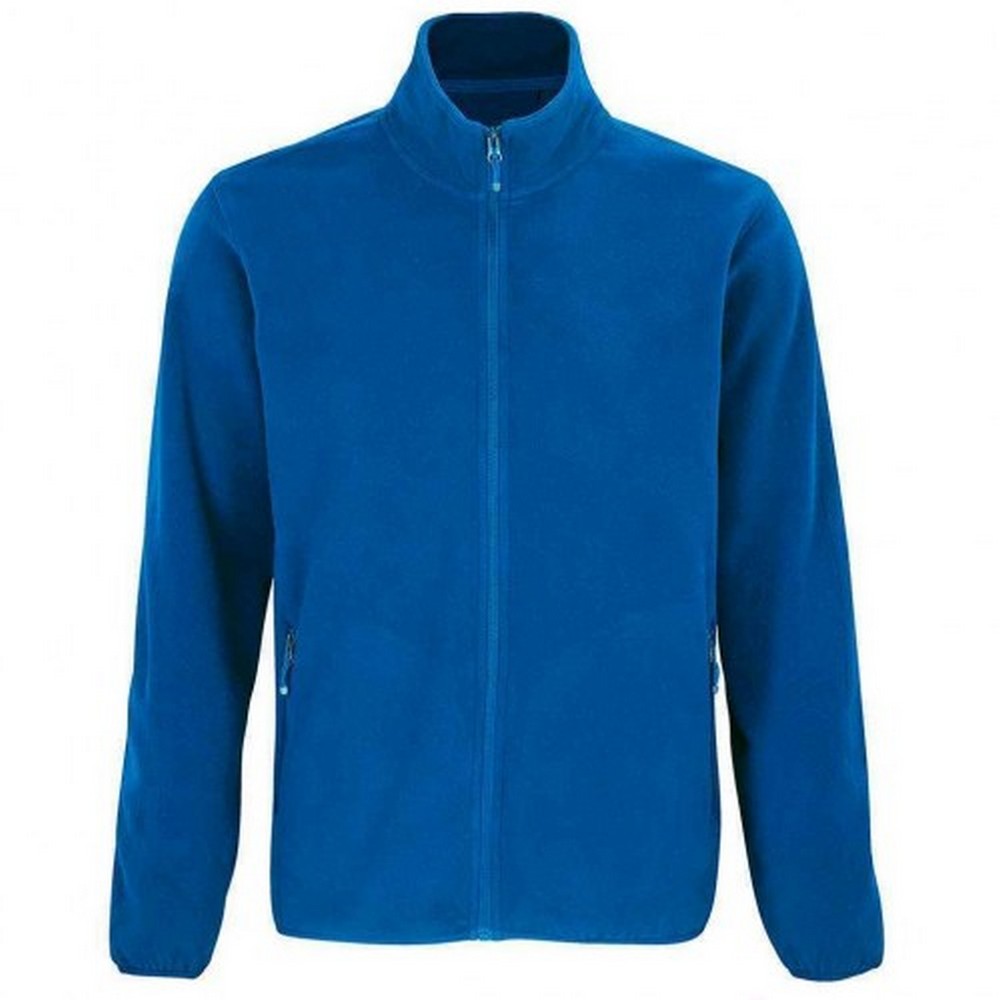 SOLS Mens Factor Recycled Fleece Jacke (Königsblau) Image