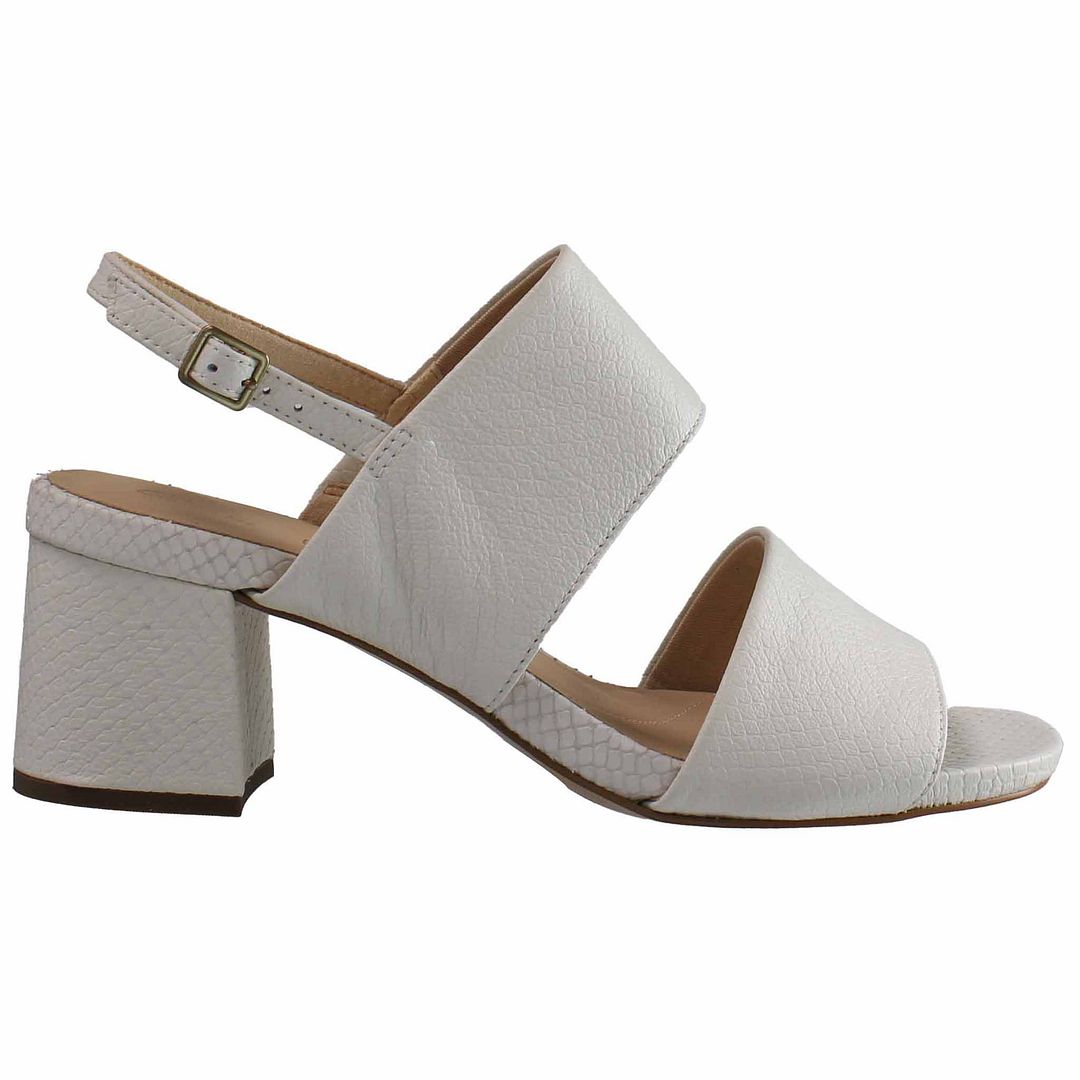 Clarks Sheer55 Damen weiße Schuhe EU 40 / UK 6,5