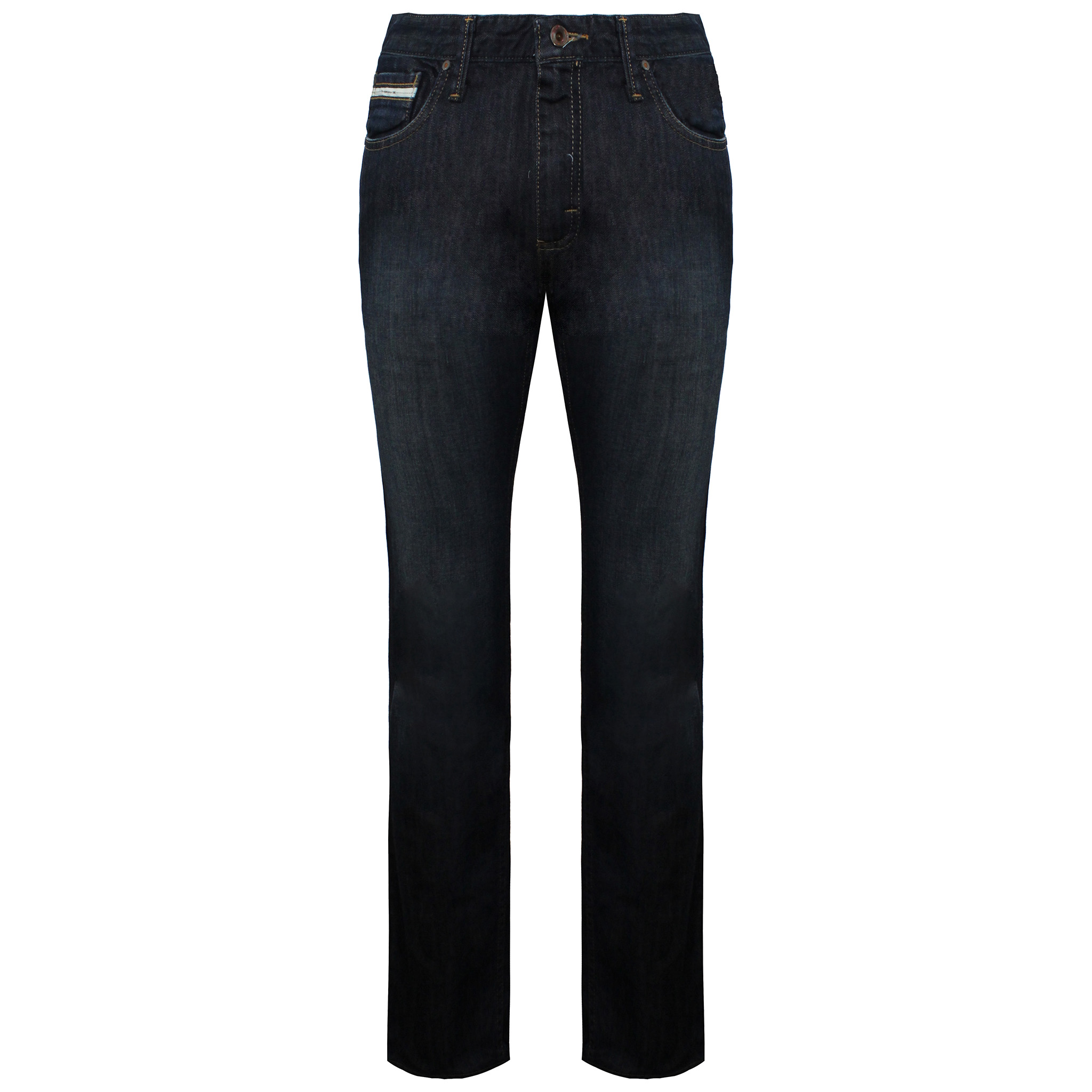 Vans von der Wand V66 Slim Low -Rise gerade Bein Dark Denim Mens Jeans VK4F8F4 Image