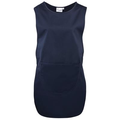 Premier Ladies/Womens Long Length Pocket Tabard (2er-Pack) (Navy)