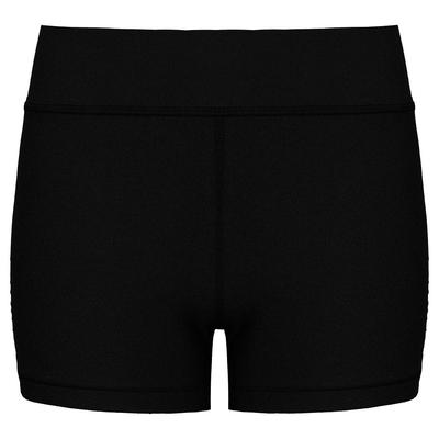 Under Armour Heatgear Mid-Rise Womens Black Shorts