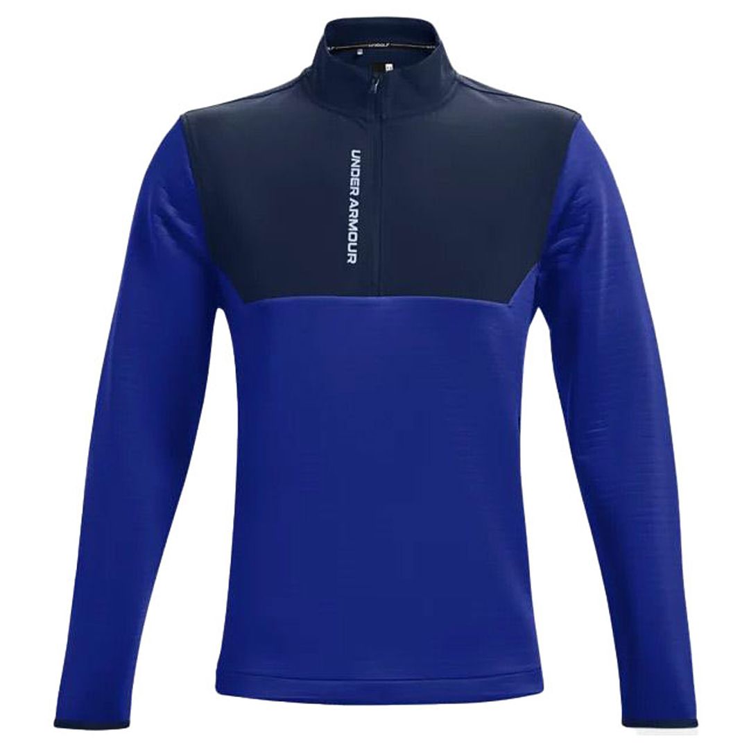 Under Armour Storm Daytona Herren Blue Golf Pullover Image