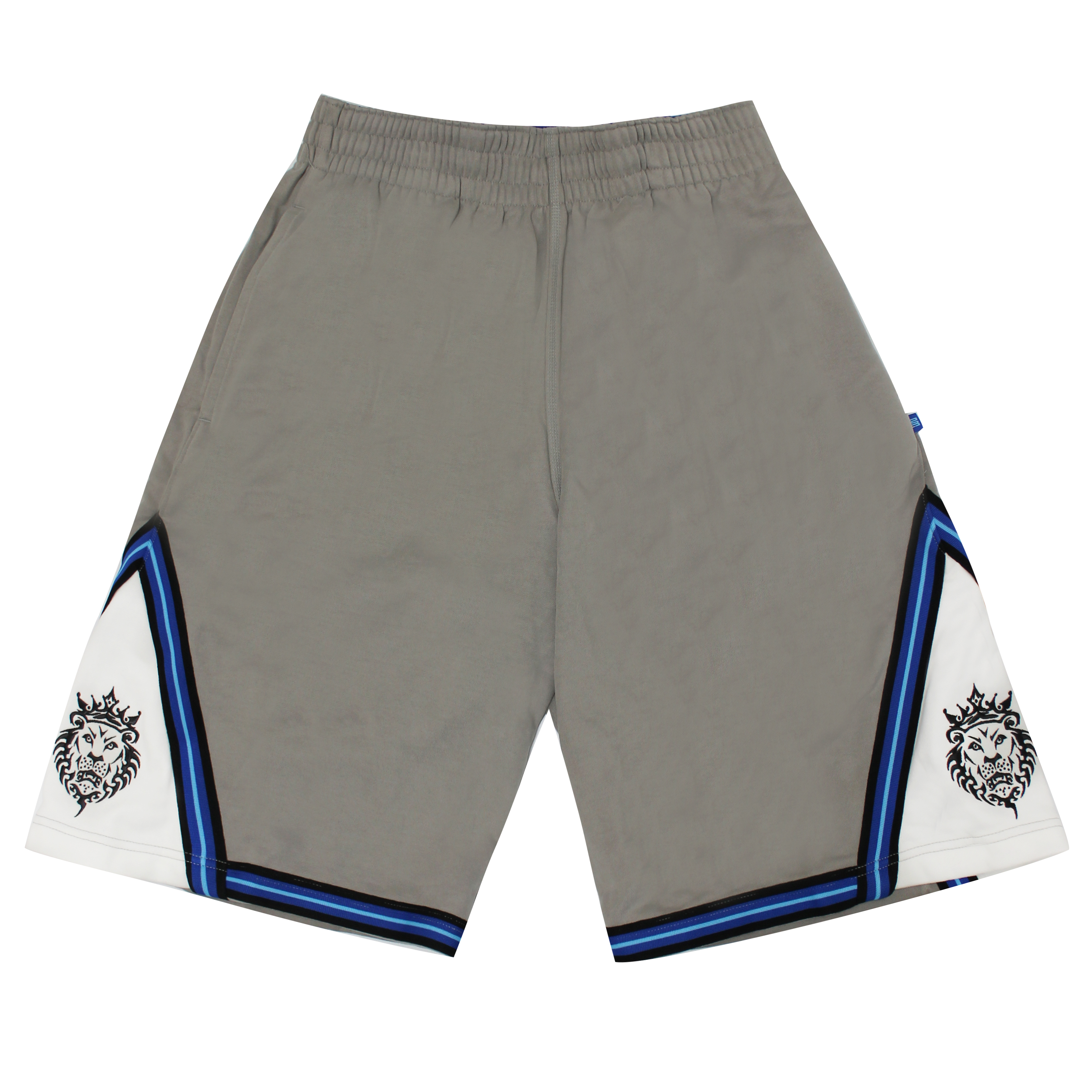 Vintage Nike Mens LeBron James 23 Grau Basketball Shorts