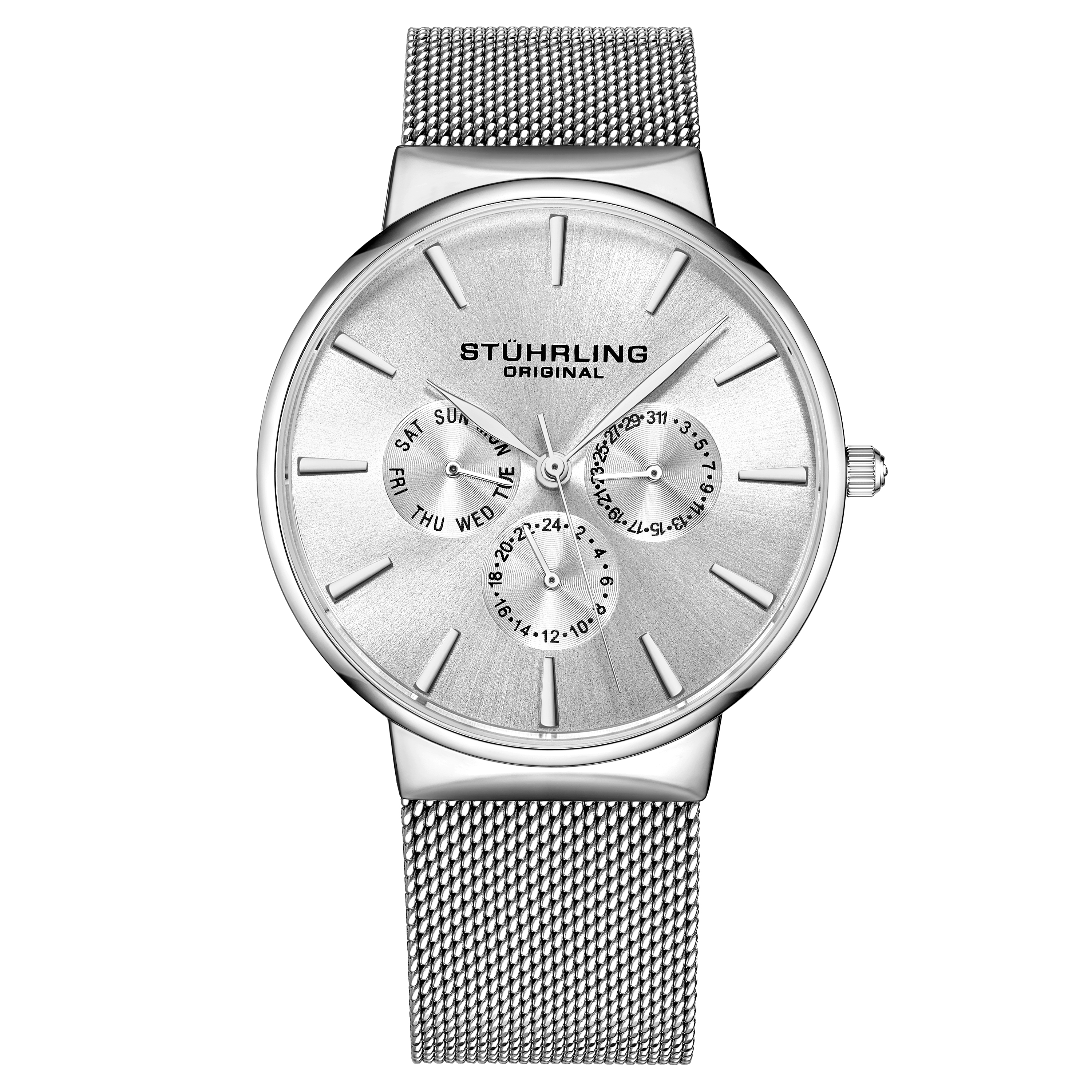 Silber Monaco Quarz 39mm Einheitsgröße