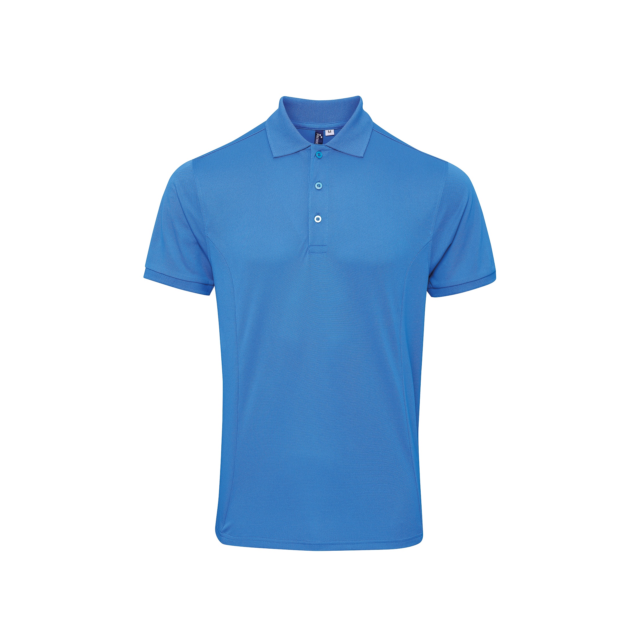 Premier Mens Coolchecker Plus Pique Polo mit CoolPlus (Sapphire) Image