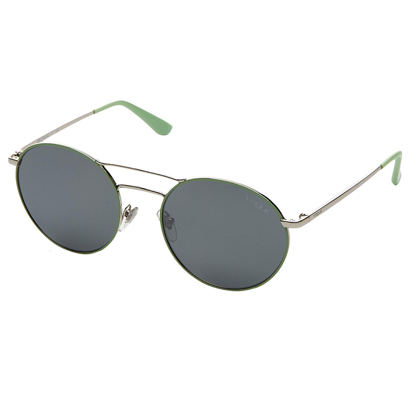 Damen-Sonnenbrille in runder Form aus Metall VO4061 Image