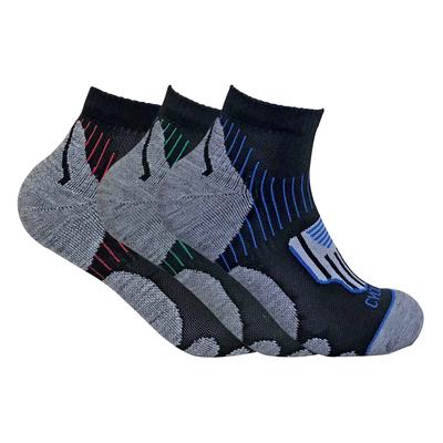 3 Paar Herren atmungsaktiv Anti Blister Sport Knöchel Socken für Achilles - HPCM Image