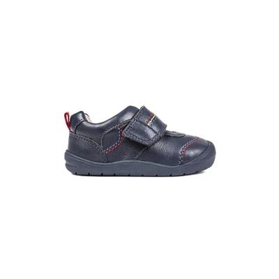 Start-Rite First Zak Leder Baby Schuhe - Marine