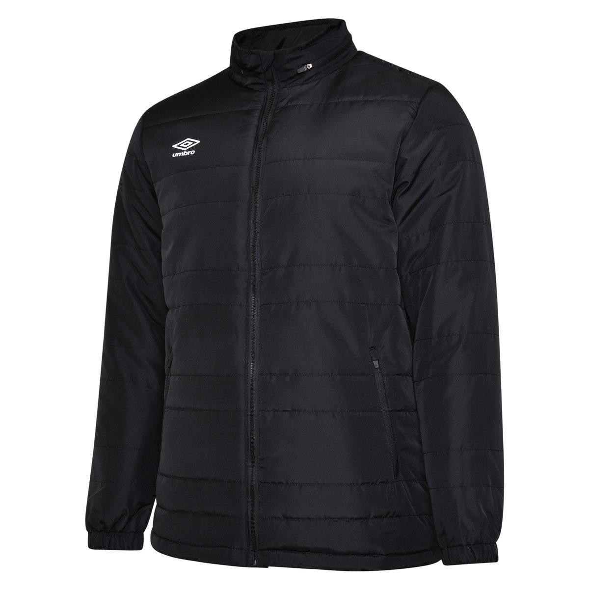 Umbro Herren Club Essential Bench Jacke (Schwarz) Image