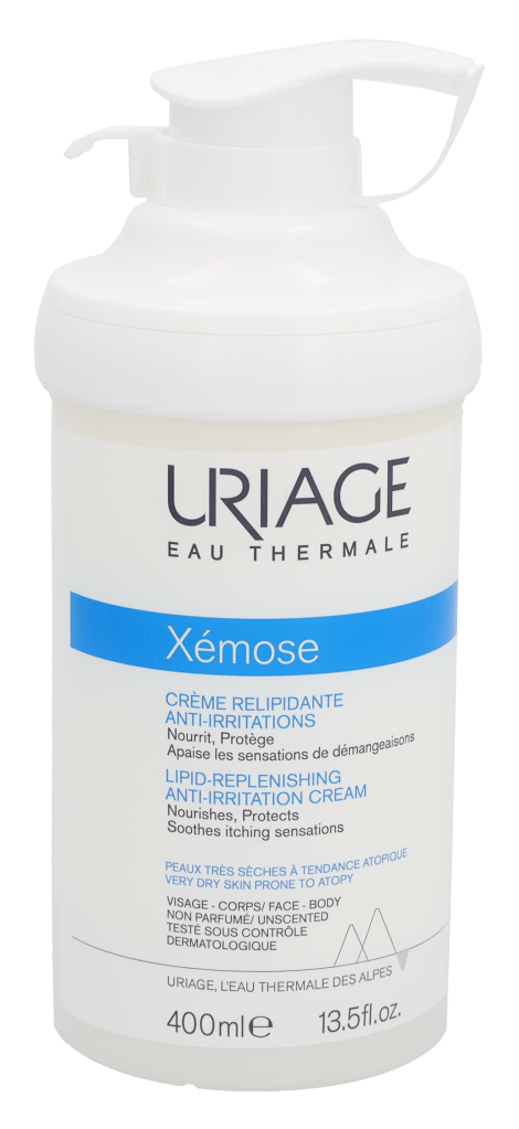 Uriage Xemose Lipid-Replen. Anti-Irritation Cream 400ml. Image