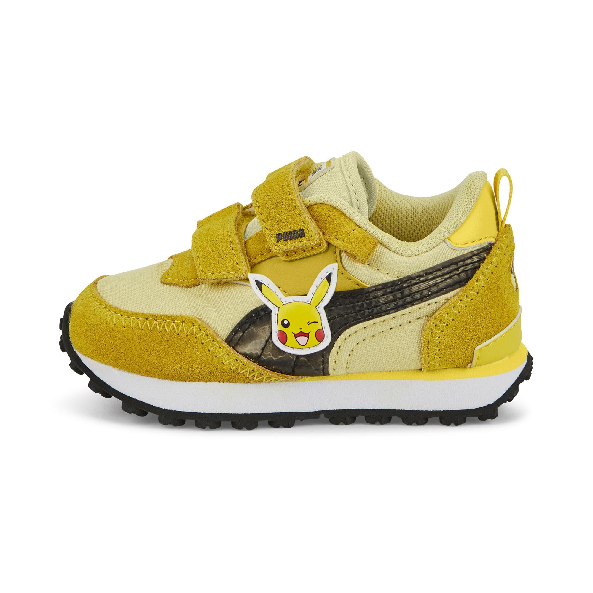 Puma Pokemon X Rider FV Kinder gelbe Trainer Image