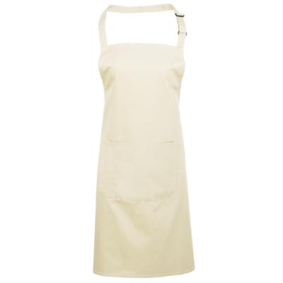 Premier Ladies/Womens Colours Bip Schürze mit Tasche (Natur) Image