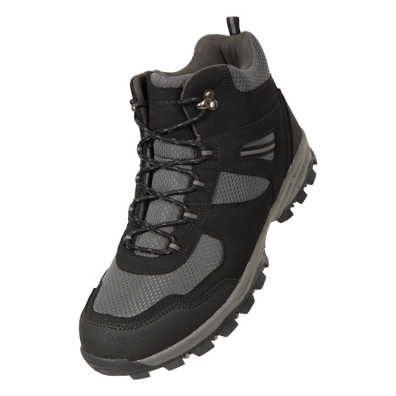 Mountain Warehouse Herren Mcleod Breite Wanderschuhe (Jet Black)