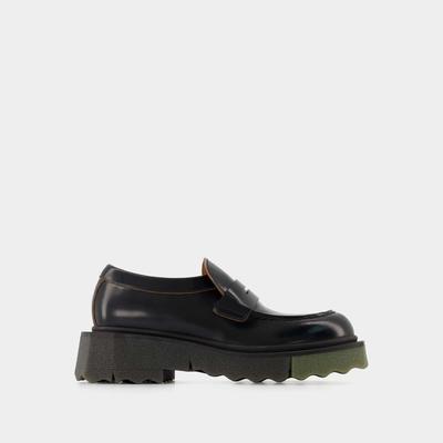 Sponge Loafer Stiefelette - Off White - Schwarz/Militaire - Leder Image