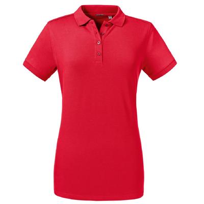 Russell - Polo-Shirt mit kurzen Ärmeln - Damen (Rot) Image