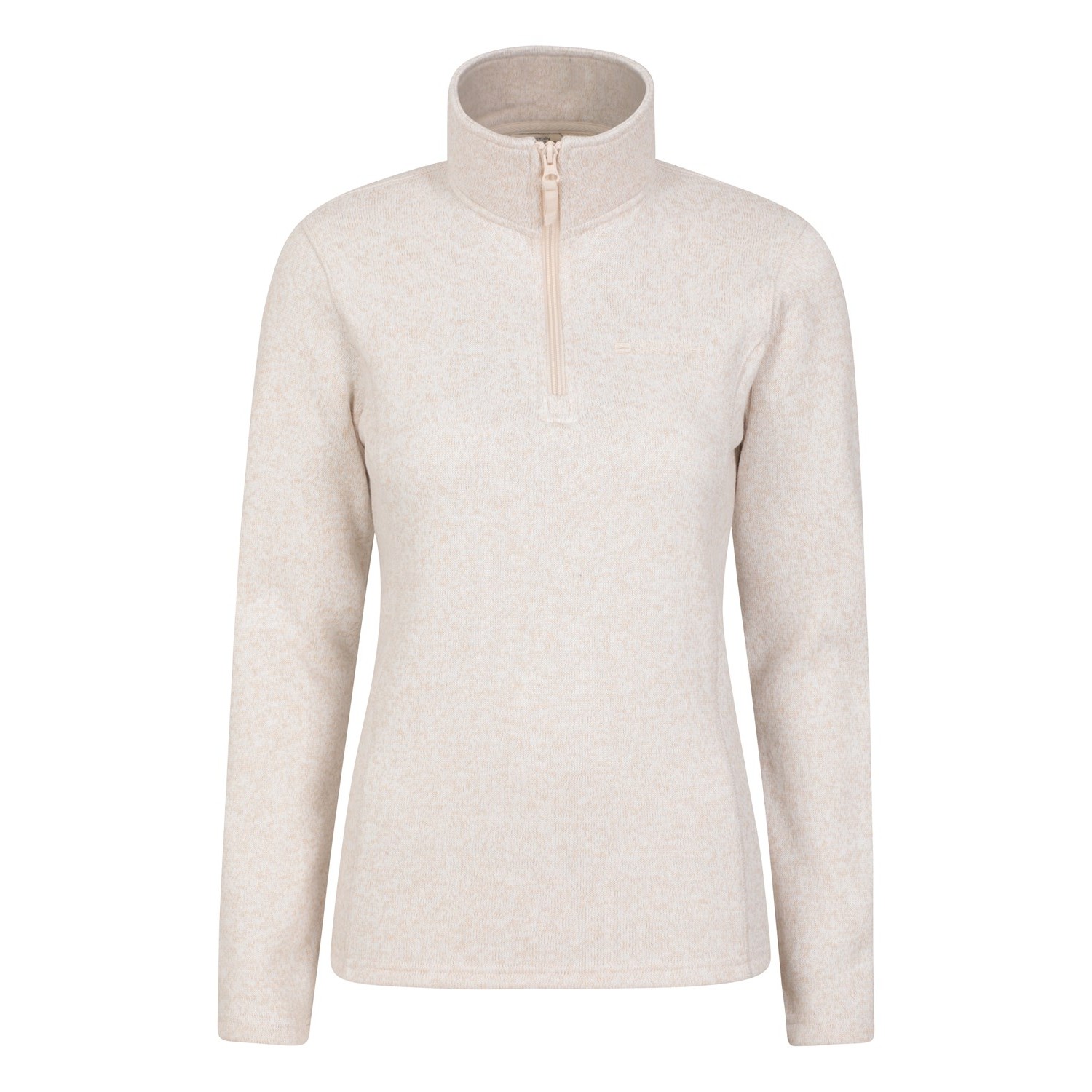 Mountain Warehouse Damen/Damen Idris Half Zip Fleece Top (Beige)