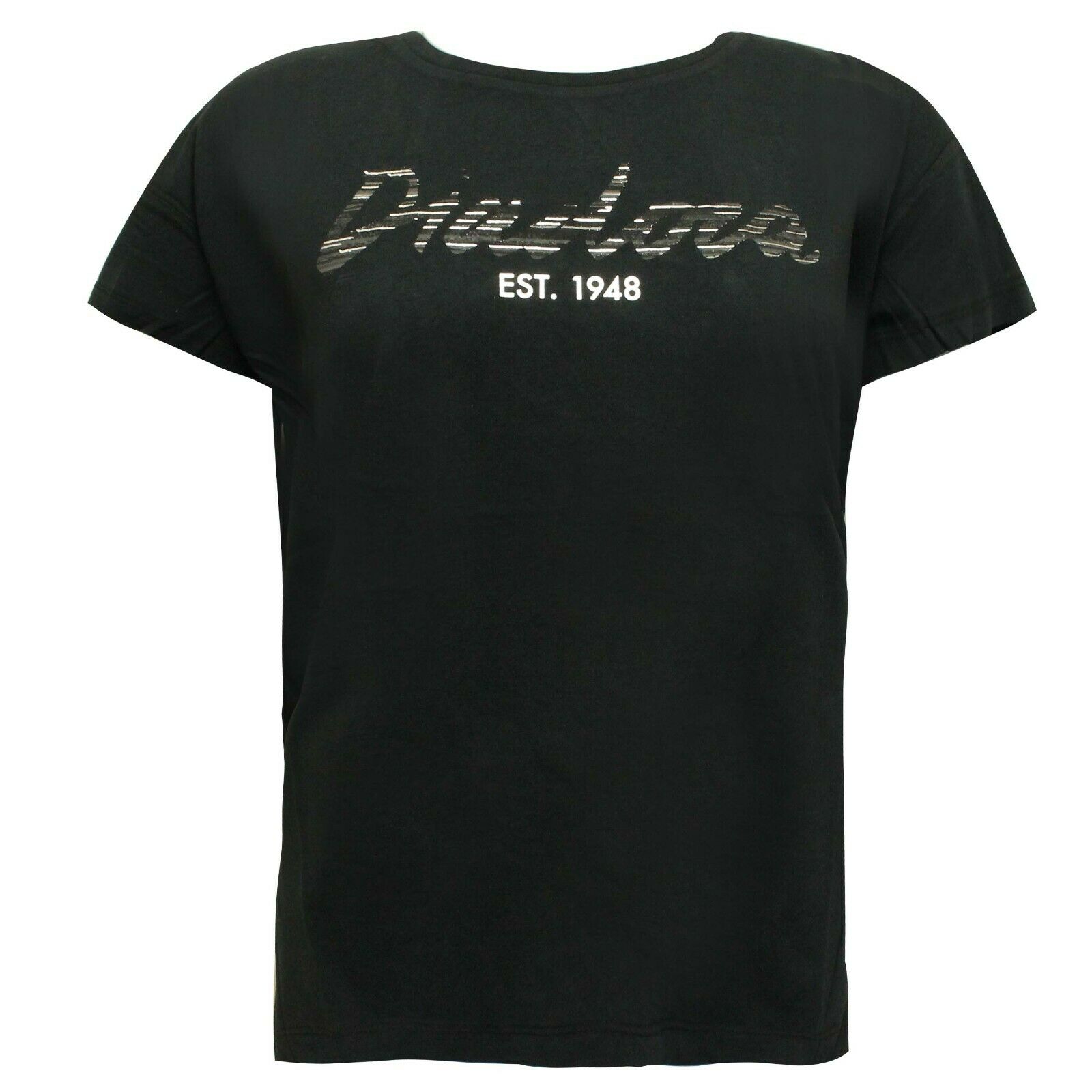 Diadora Sportswear Womens Black T-Shirt Image