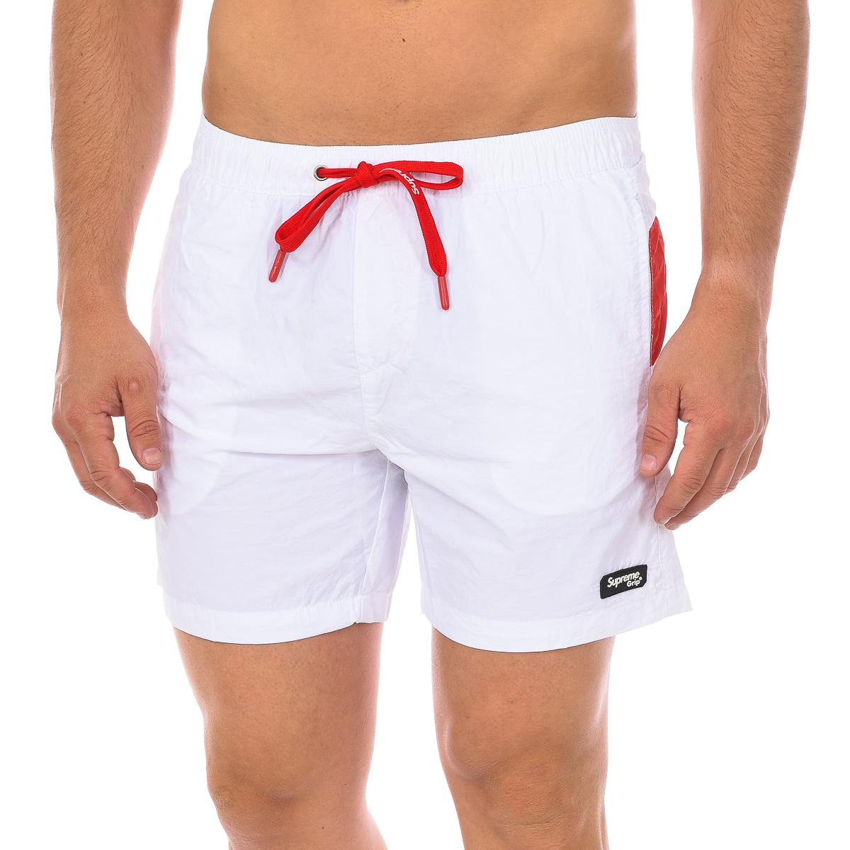 Herren Caicos Print Boxer-Badeanzug CM-30055-BP Image