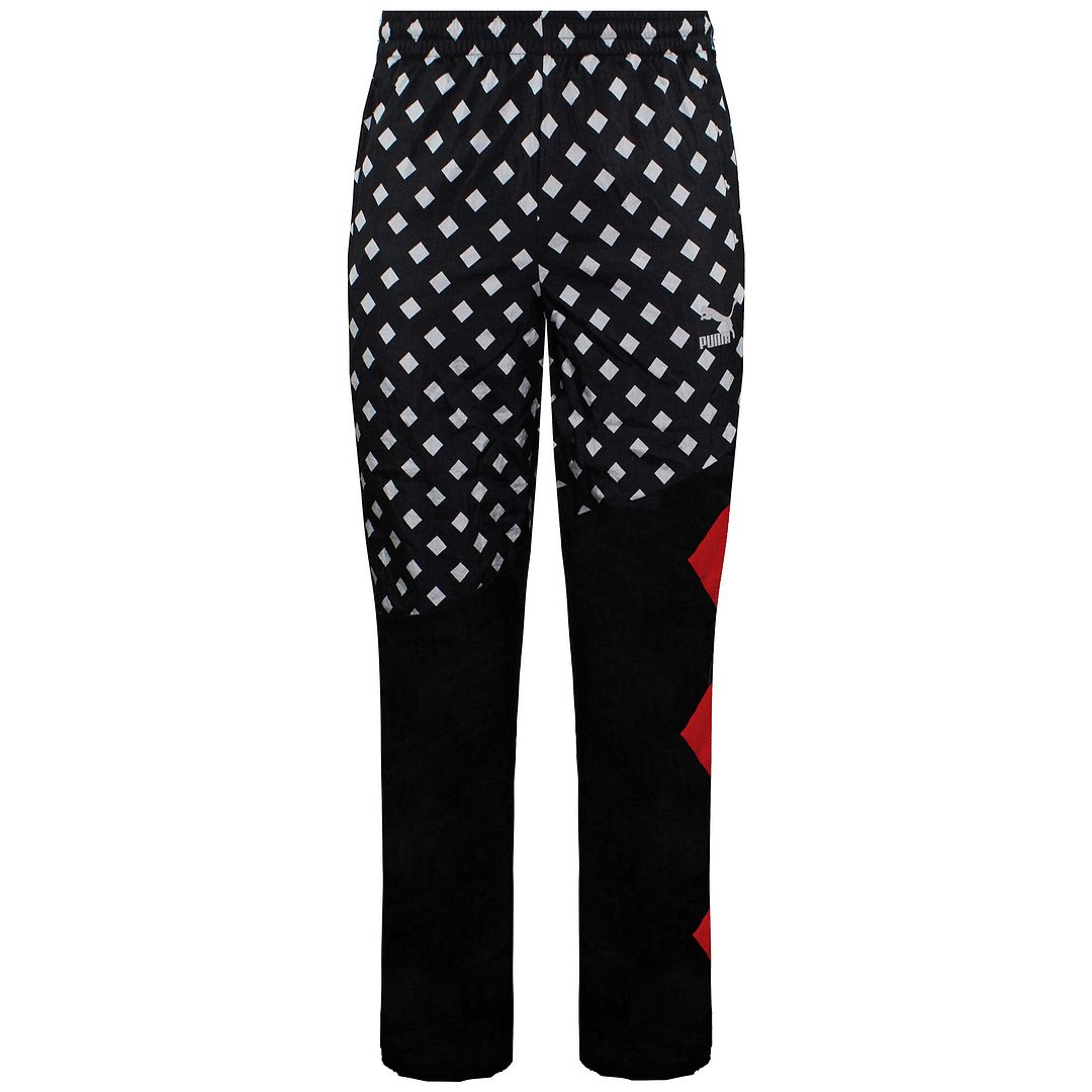 Puma x Alife Arc Stretch Taille gedruckt schwarz/rote Herren Trackhose 568228 Schwarz Image