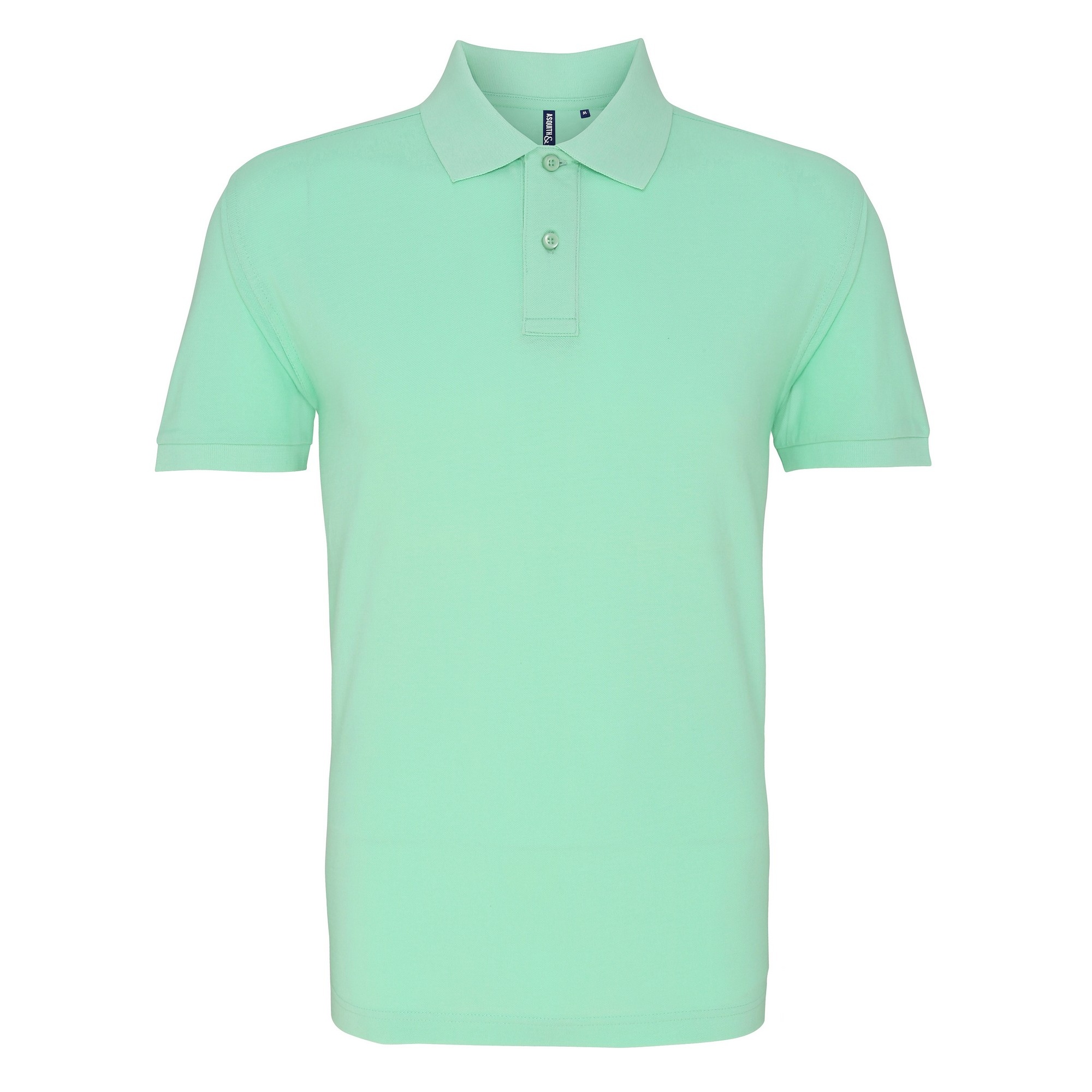 Asquith & Fox Herren Polohemd mit kurzen Ärmeln (Mint) Image
