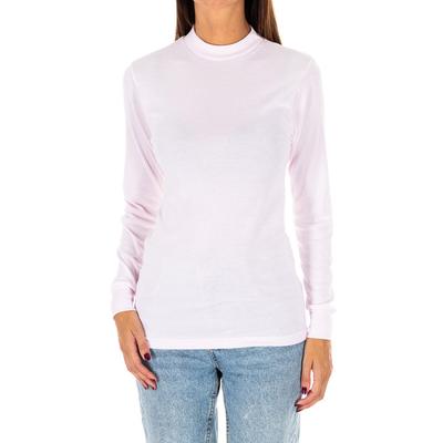 Langärmeliges T-Shirt mit halbhohem Kragen 1625-M Damen Image