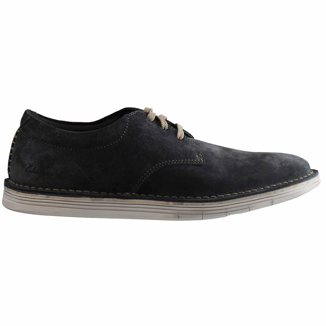Clarks Forge Vibe Mens Grey Schuhe EU 41 / UK 7,5