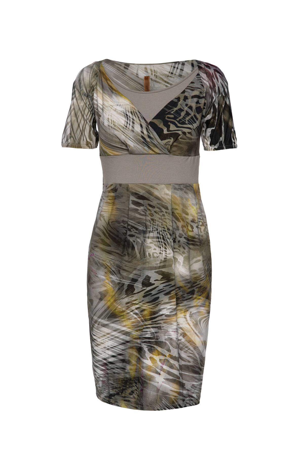 Faux Crossover Kleid Image