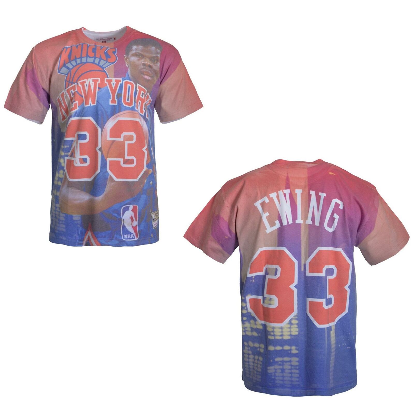 Mitchel & Ness NY Knicks Patrick Ewing 33 Herren-T-Shirt Image