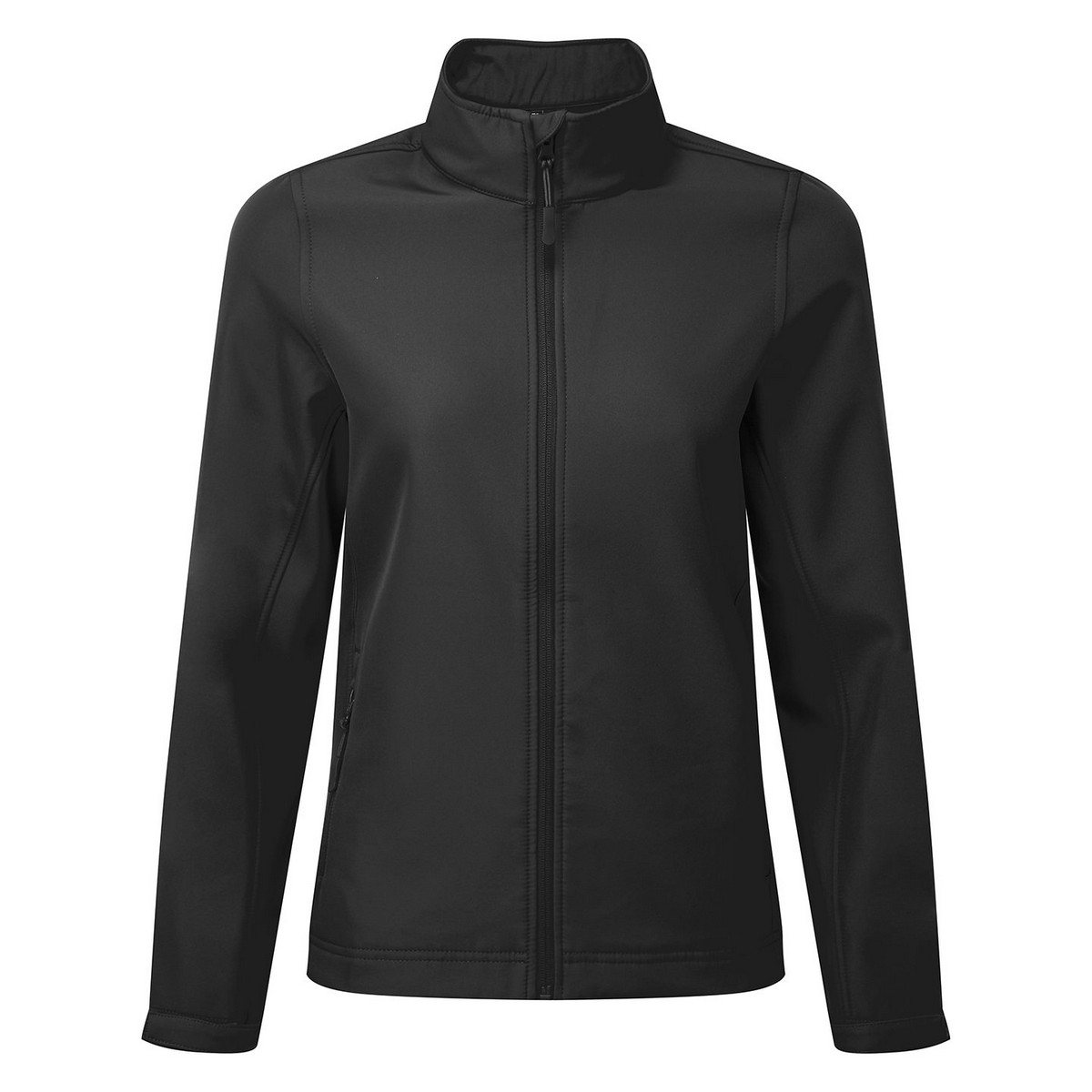 Premier Womens/Ladies Windchecker Recycled Printable Soft Shell Jacket (Schwarz) Image