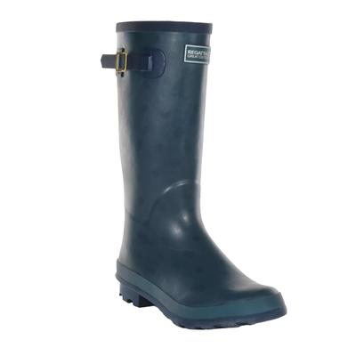 Regatta Womens/Ladies Ly Fairweather II Tall Durable Wellington Boots (Dragonfly Dot)