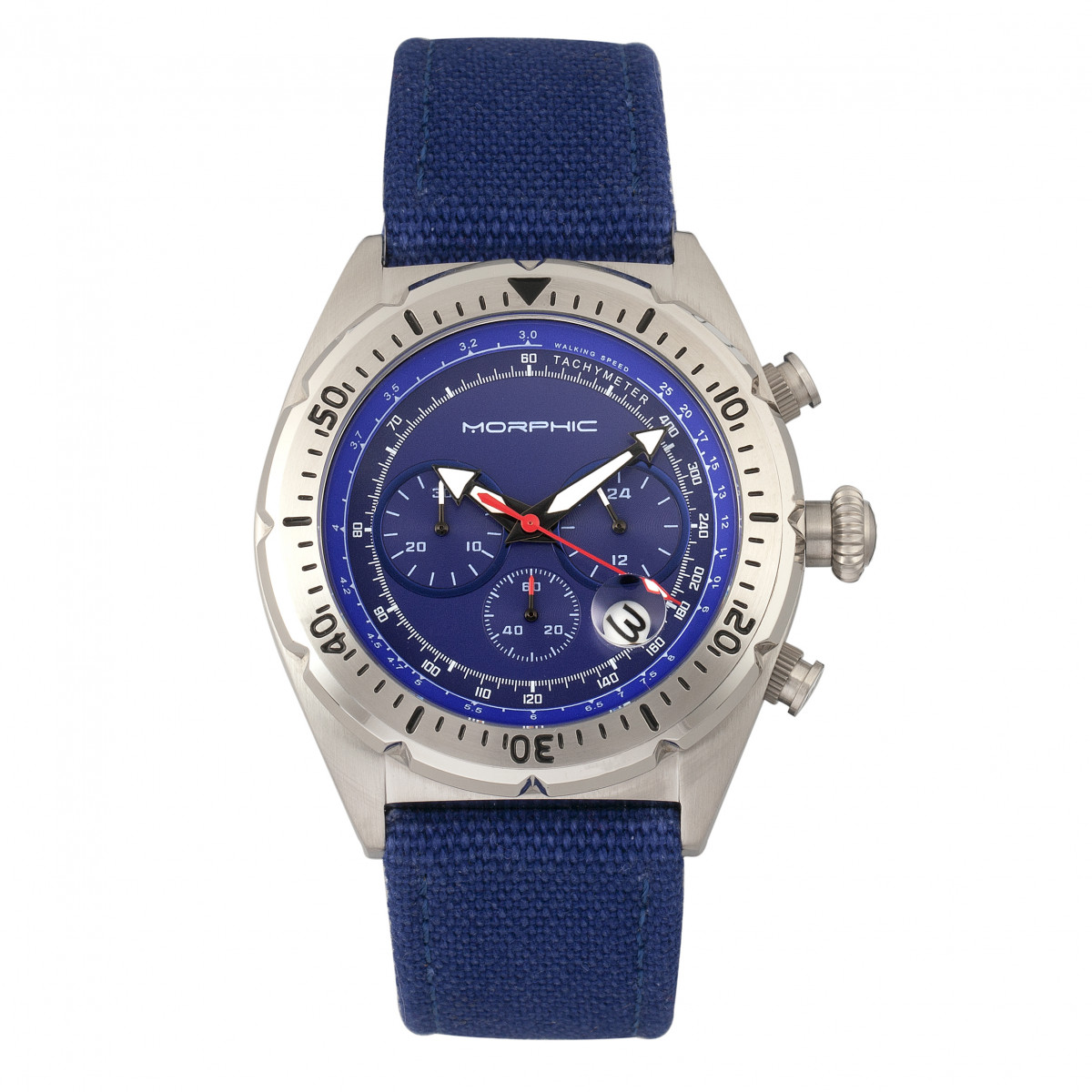 Morphic M53 Serie Chronograph mit Lederarmband und Datumsanzeige Image