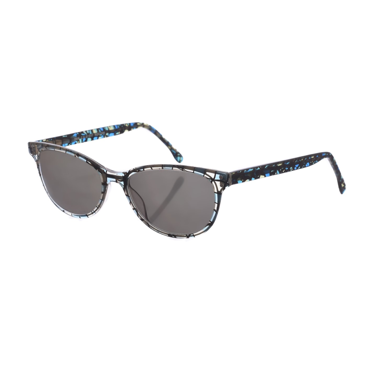 Z398 Ovale Damen-Sonnenbrille aus Acetat Image
