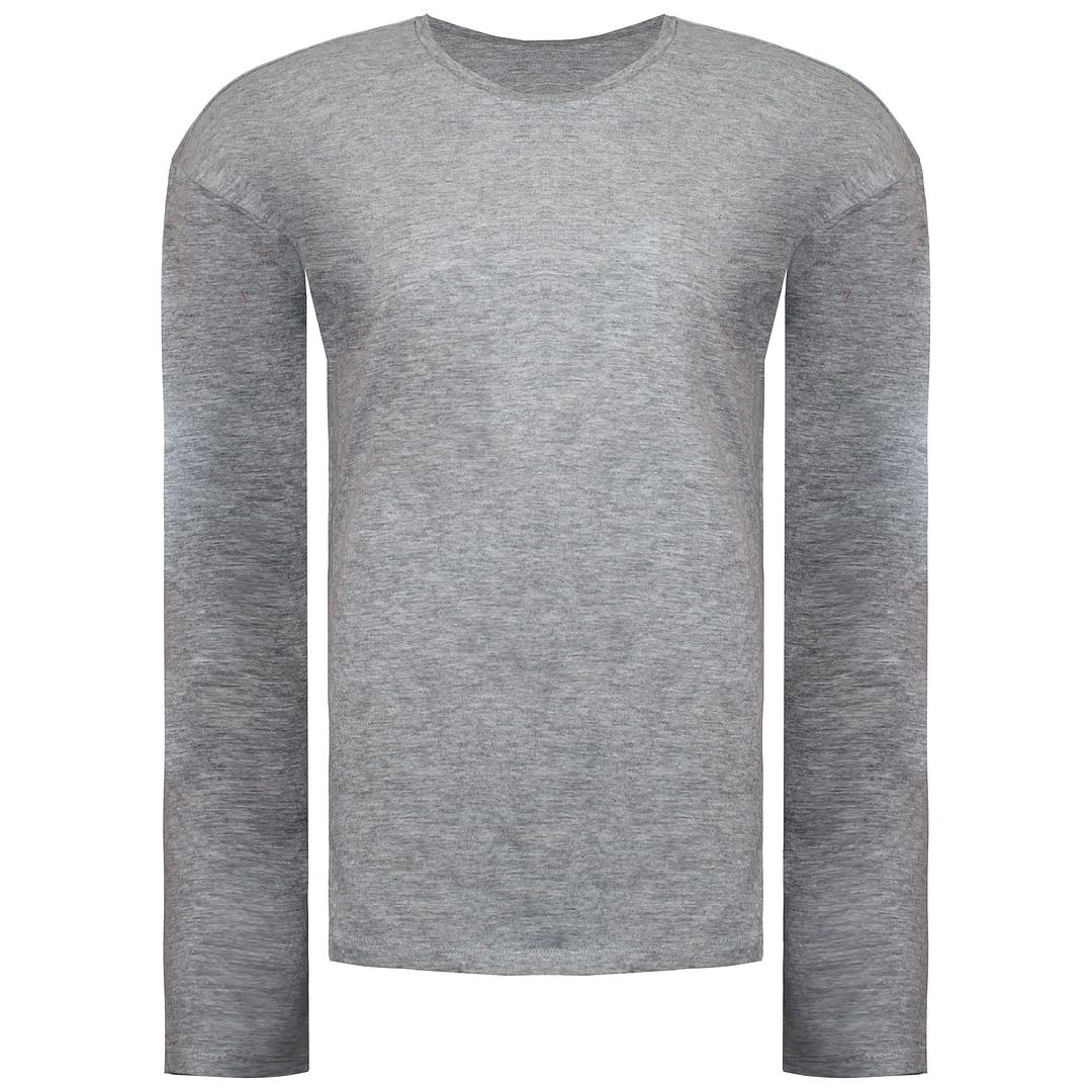Diadora Plain Womens Grey Top Image