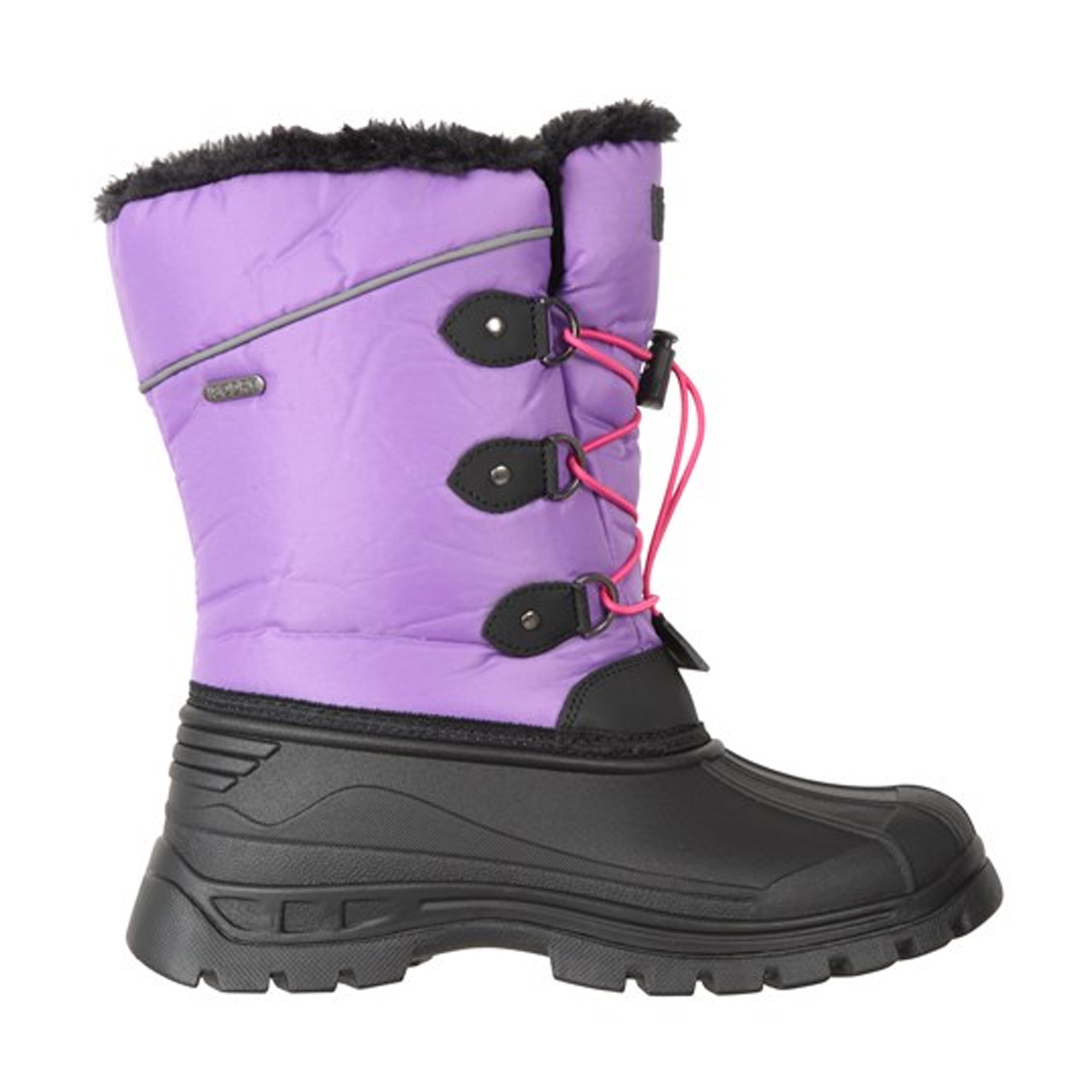 Mountain Warehouse - Kinder Schneestiefel "Whistler Adaptive" (Dunkel-Lila) Image