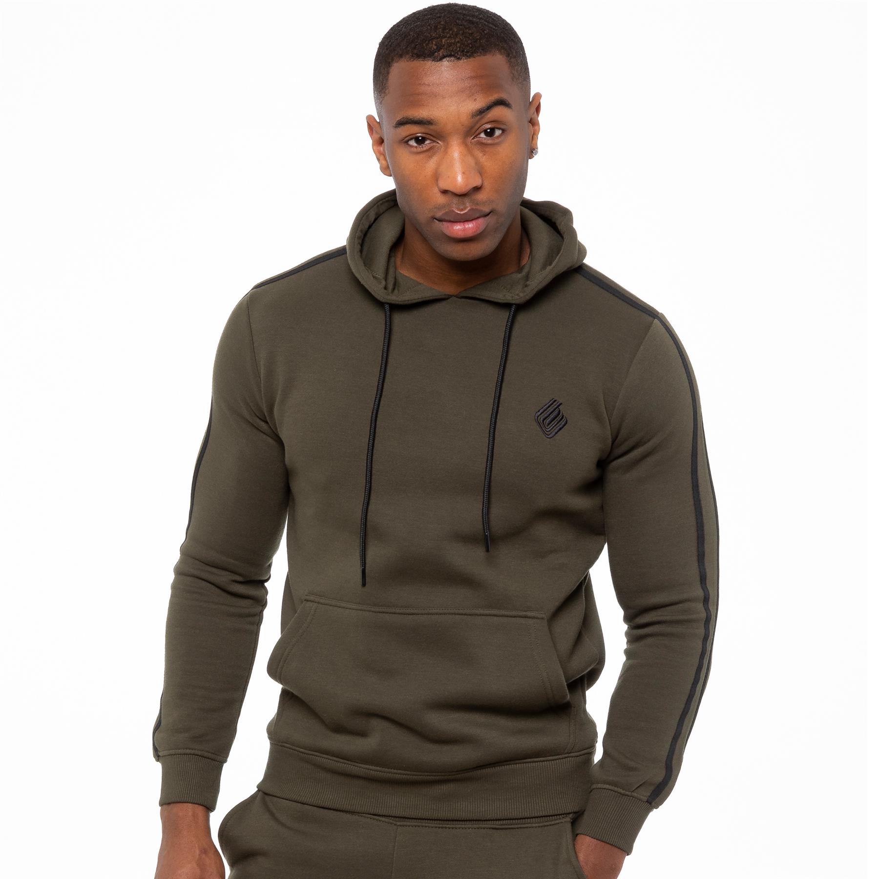 Gestreifter Herren Pullover Hoodie Image