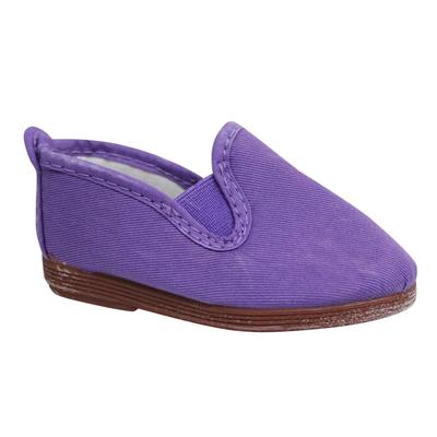 Kinderstil Kinder lila Plimsolls