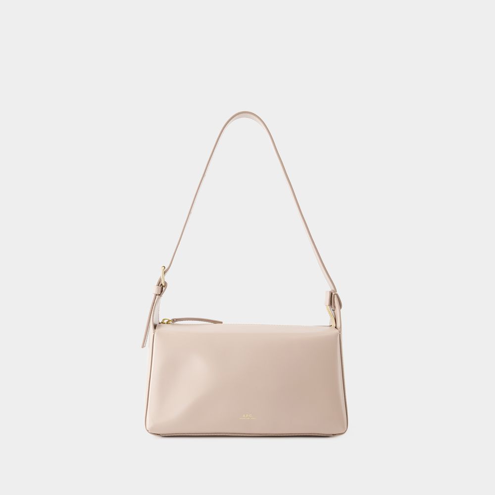 Virginie Baguette Tasche - A.P.C. - Leder - Mondgrau Image