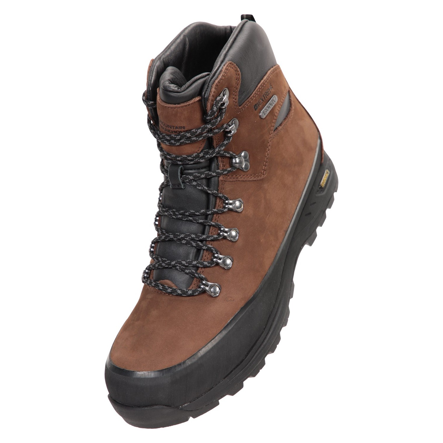 Mountain Warehouse Mens Quest Nubuck IsoGrip Wanderschuhe (Braun)