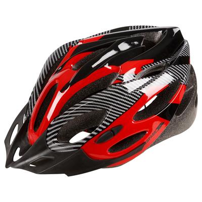 Trespass Erwachsene Unisex Crankster Radfahren Helm (Red X)