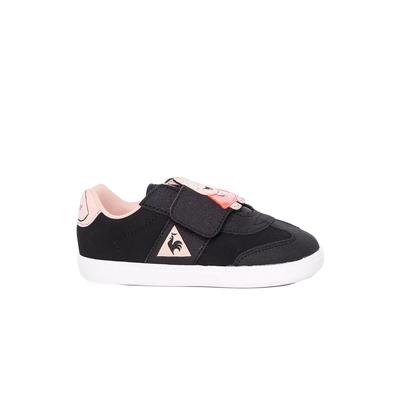Le Coq Sportif Tacleone Animal Face Kinder Schwarze Trainer Image