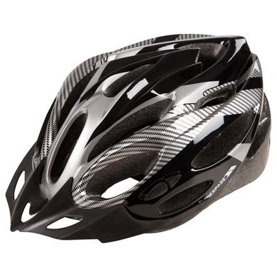 Trespass Erwachsene Unisex Crankster Radfahren Helm (Black X)