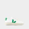 Urca Sneakers - Veja - Kunstleder - Weiß Smaragd