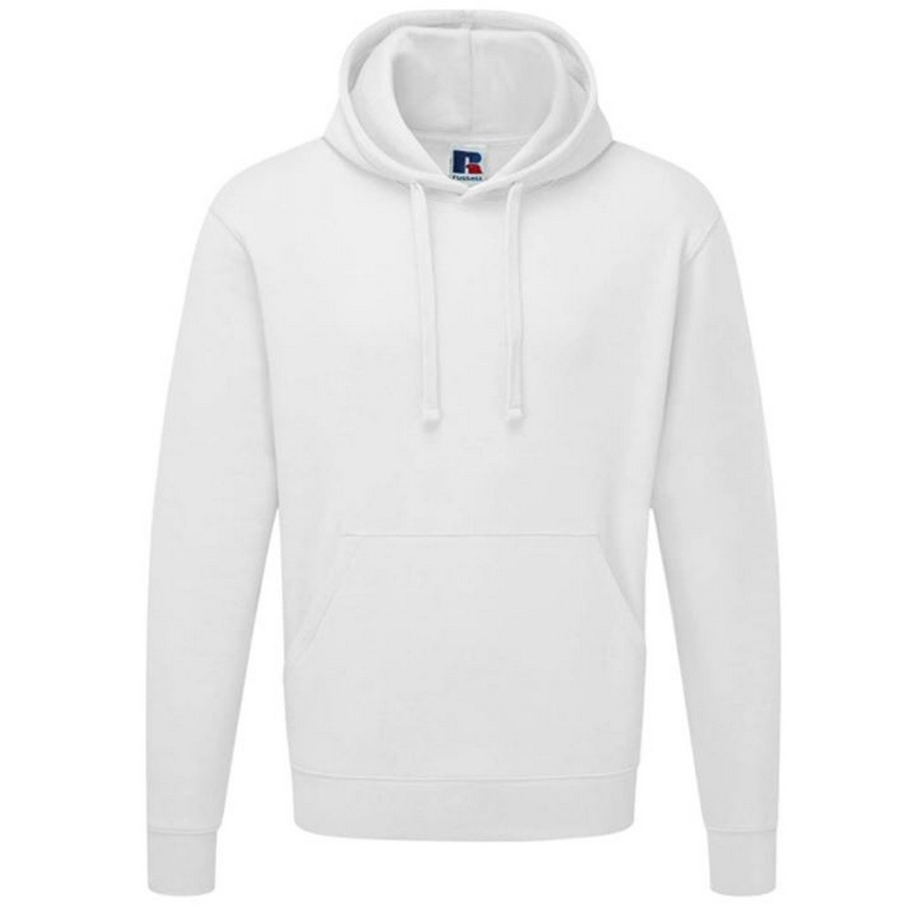 Russell Colour Herren Sweatshirt mit Kapuze (Weiß) Image