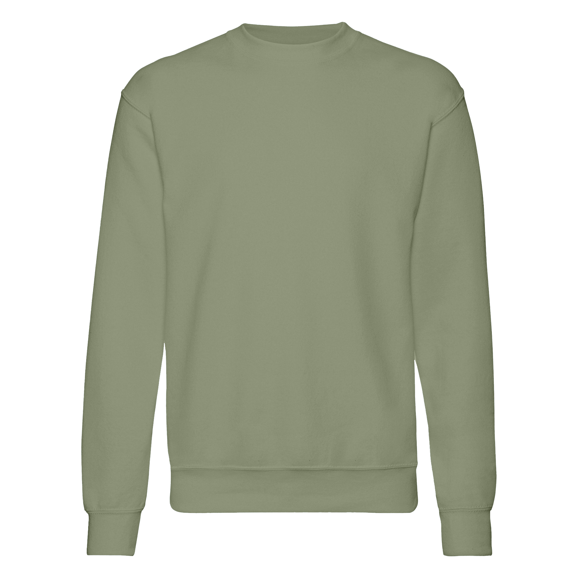 Fruit Of The Loom Herren Set-In Belcoro® Yarn Sweatshirt (Klassisch Oliv) Image