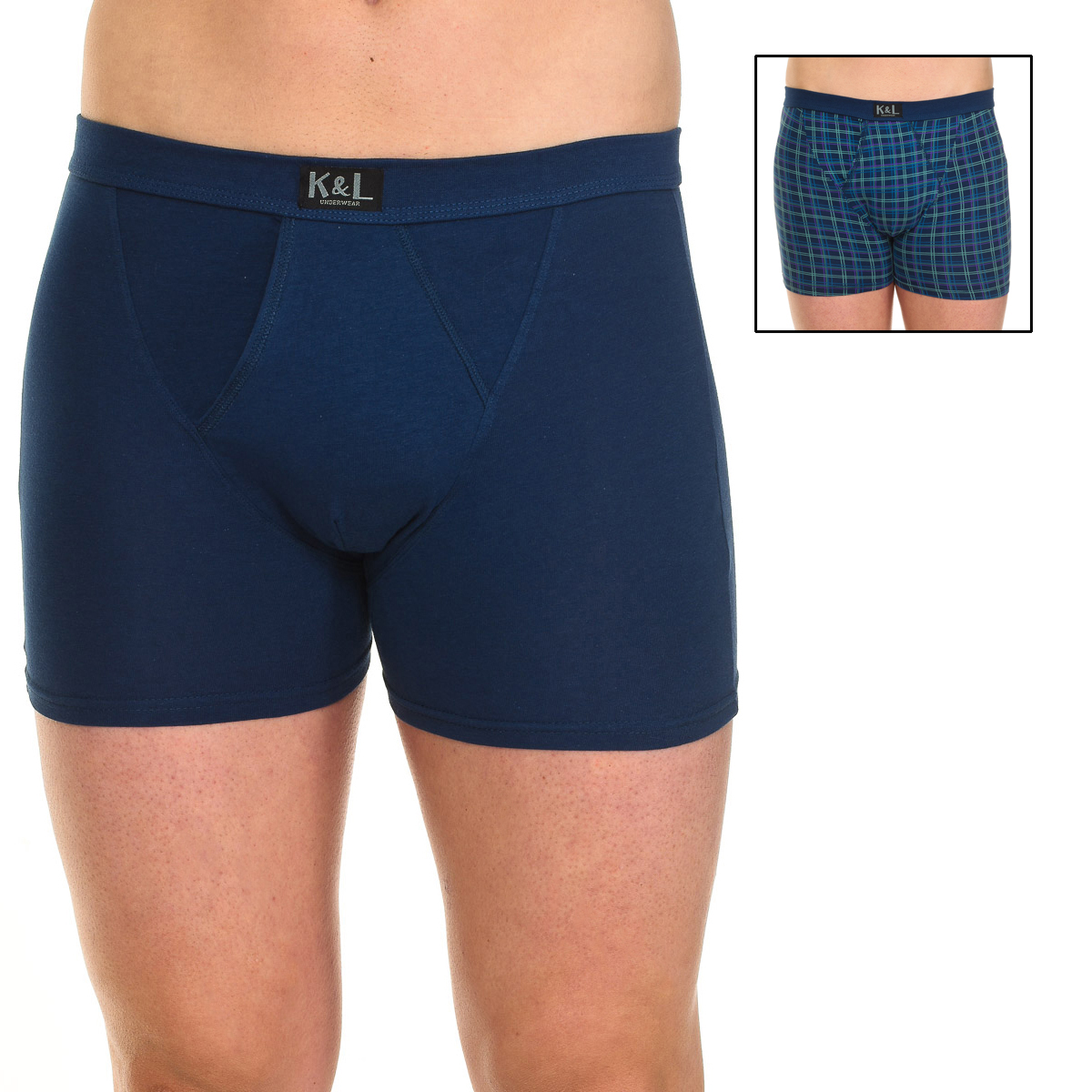 Pack-2 Basic Offene Boxershorts KL2011 Mann Image