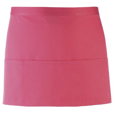 Premier Ladies/Womens Colours 3 Pocket Schürze (Fuchsia) Image