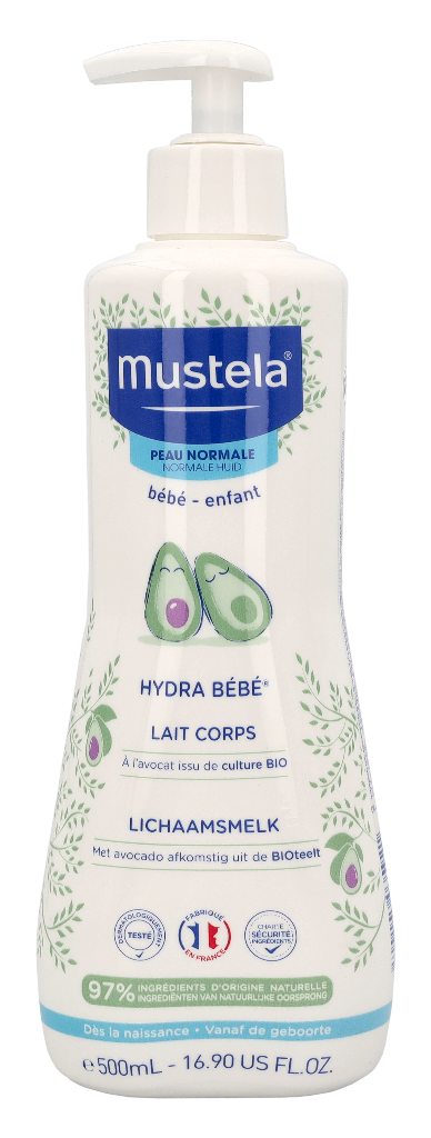 Mustela Hydra Bebe Body Milk. Image