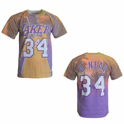 Mitchell & Ness La Lakers Shaquille O'Neal Mens T-Shirt