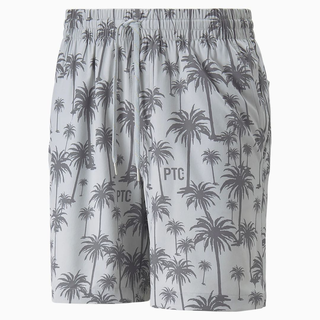 Puma x Ptc Palmbaum Crew Herrengrau Golfshorts Image